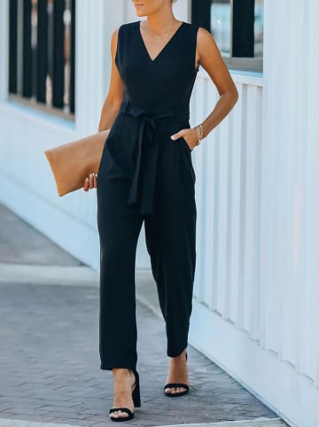Milan Kiss Jumpsuit in Schwarz