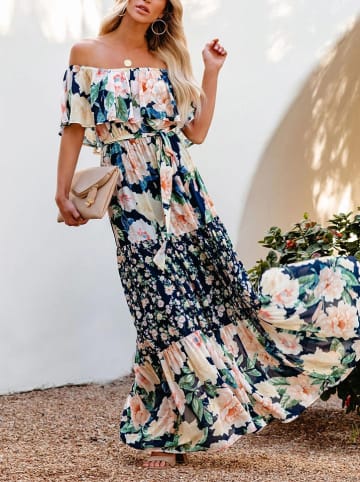 Milan Kiss Kleid in Bunt