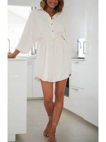 Milan Kiss Kleid in Creme
