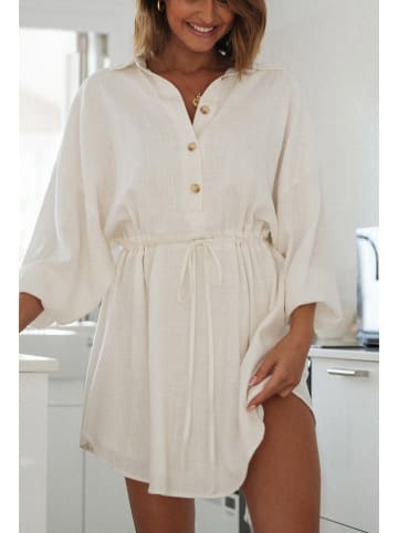 Milan Kiss Kleid in Creme
