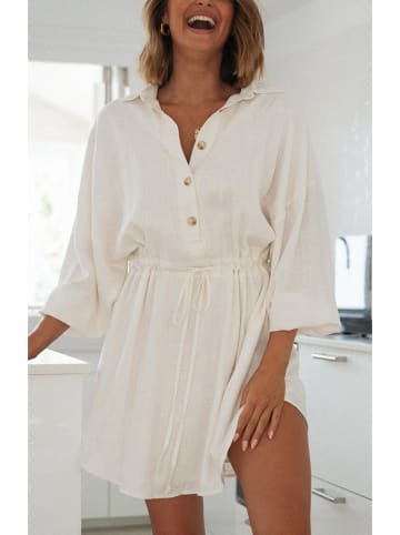 Milan Kiss Kleid in Creme