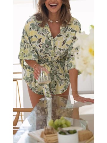 Milan Kiss Jumpsuit geel/groen
