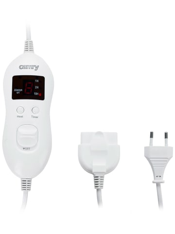 camry Wärmeunterdecke "CR 7417" in Grau - (L)150 x (B)160 cm