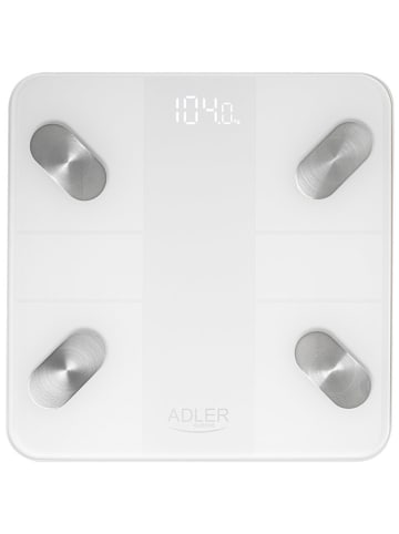Adler Europe Personenwaage "Adler AD 8186" in Weiß - 180 kg