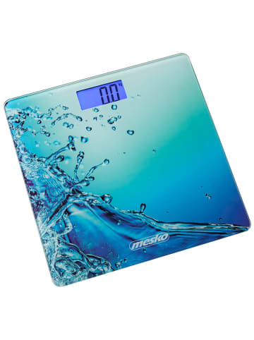 mesko Waga "MS 8156" w kolorze niebieskim - 150 kg