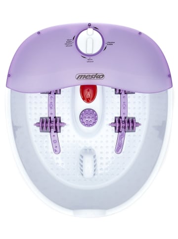 mesko Fußmassagegerät "MS 2152" in Weiß/ Lila
