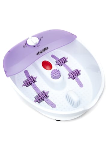 mesko Fußmassagegerät "MS 2152" in Weiß/ Lila