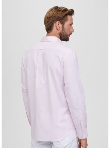 Façonnable Hemd in Rosé/ Weiß