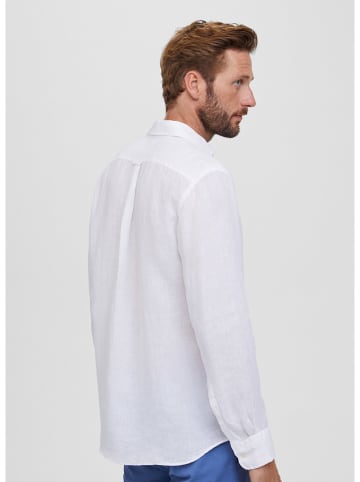 Façonnable Linnen blouse wit