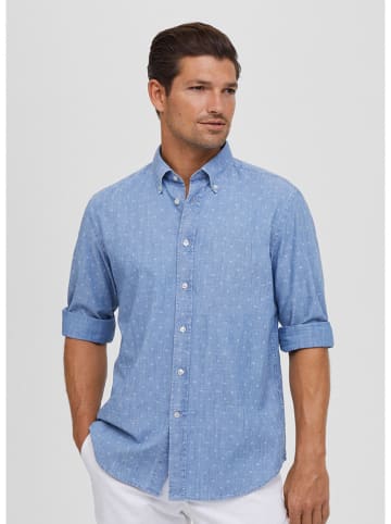 Façonnable Blouse lichtblauw