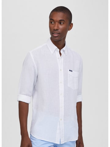 Façonnable Linnen blouse wit