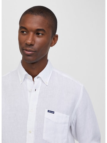 Façonnable Linnen blouse wit