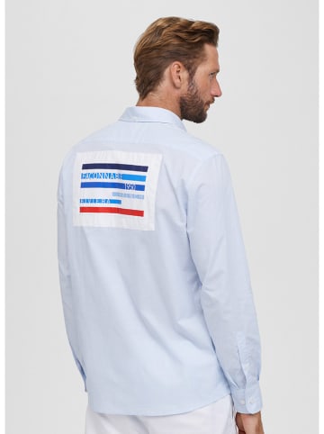 Façonnable Blouse lichtblauw