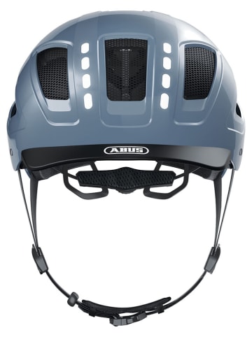 ABUS Kask rowerowy "Hyban 2.0 LED" w kolorze błękitnym