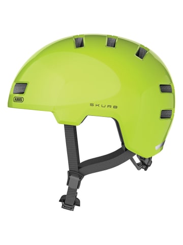ABUS Kask rowerowy "Skurb" w kolorze żółtym