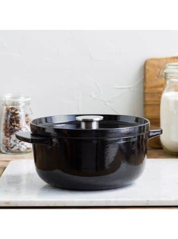 KitchenAid 2tlg. Set: Bräter in Schwarz - 3,3 l