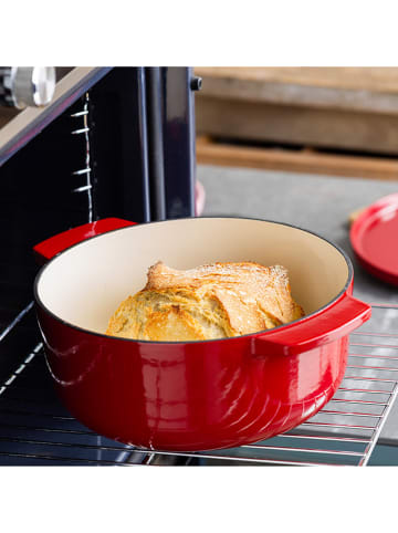 KitchenAid 2tlg. Set: Bräter in Rot - 5,6 l