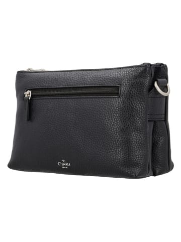 Charm Leren schoudertas zwart - (B)22 x (H)14 x (D)7 cm