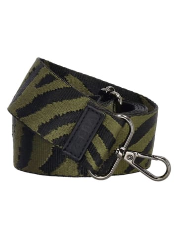 ZEBRA Umhängeriemen in Khaki/ Schwarz - (L)140 cm