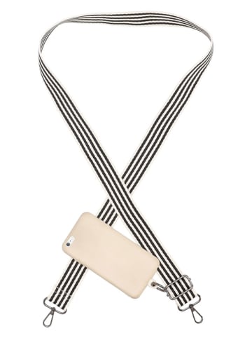 Beagles Umhängeriemen in Beige/ Schwarz - (L)140 cm