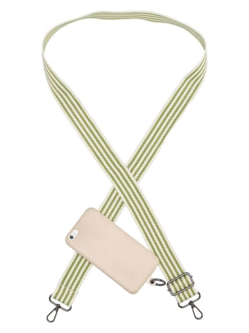 Beagles Umhängeriemen in Beige/ Grün - (L)140 cm