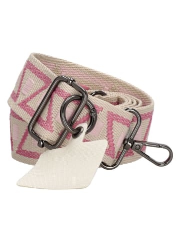Beagles Umhängeriemen in Beige/ Rosa - (L)140 cm