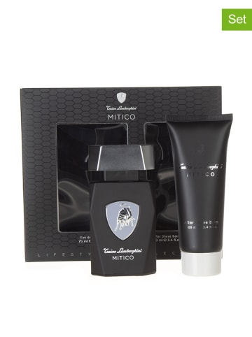 Lamborghini 2tlg. Set: "Mitico" - EdT, und Aftershave-Balsam