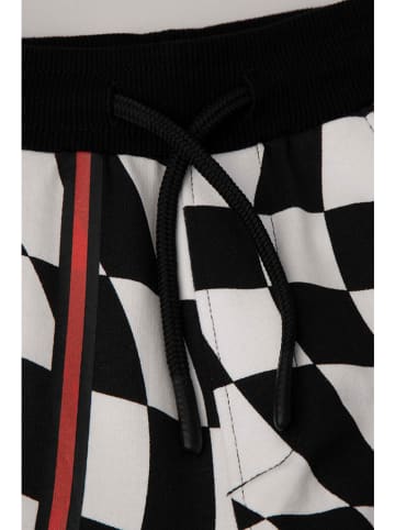 Coccodrillo Sweathose in Schwarz/ Weiß/ Rot