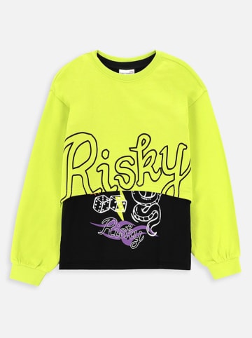 Coccodrillo Sweatshirt in Gelb/ Schwarz