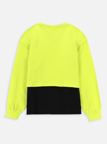 Coccodrillo Sweatshirt in Gelb/ Schwarz