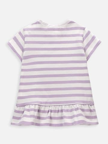 Coccodrillo Shirt in Lila/ Weiß