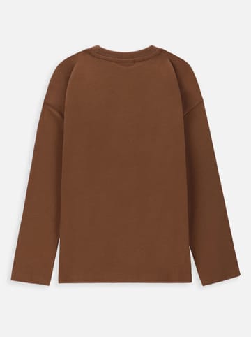 Coccodrillo Longsleeve in Hellbraun