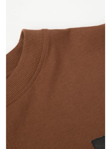 Coccodrillo Longsleeve in Hellbraun