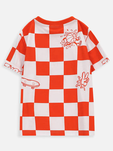 Coccodrillo Shirt in Rot/ Weiß