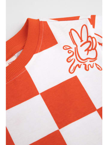 Coccodrillo Shirt in Rot/ Weiß