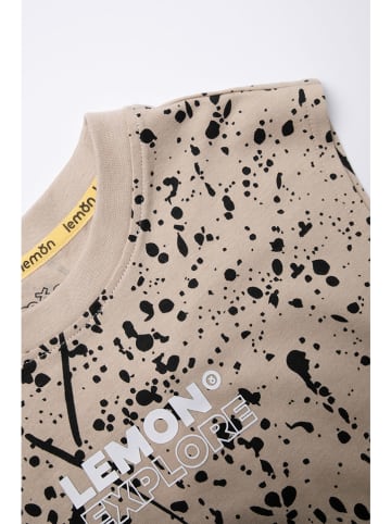 Lemon explore Top in Beige/ Schwarz
