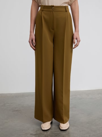 BGN Marlenehose in Olivbraun