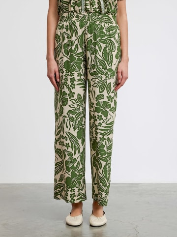BGN Broek zandkleurig/groen