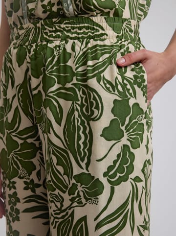 BGN Broek zandkleurig/groen