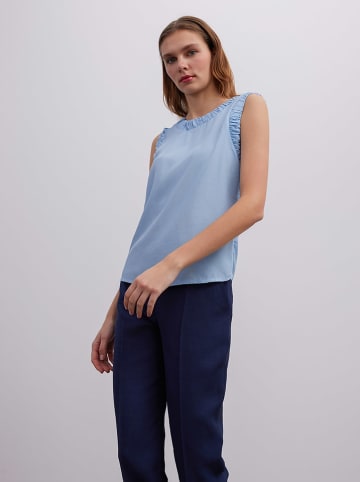 BGN Blusentop in Hellblau