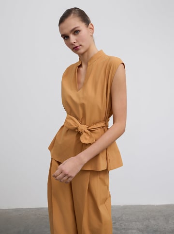 BGN Blousetop lichtbruin