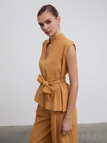BGN Blousetop lichtbruin