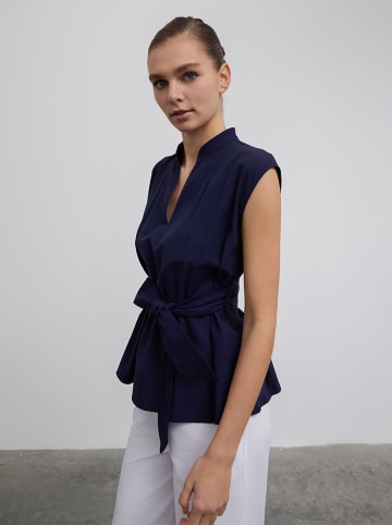 BGN Blousetop donkerblauw