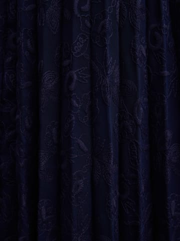 BGN Plissérok donkerblauw