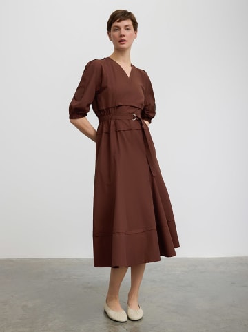 BGN Kleid in Dunkelbraun