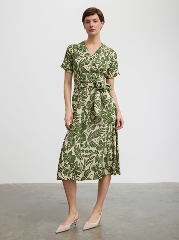 BGN Kleid in Beige/ Grün