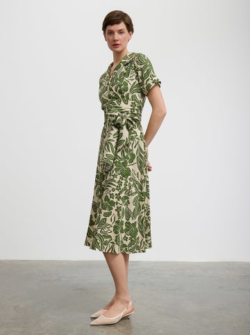 BGN Kleid in Beige/ Grün