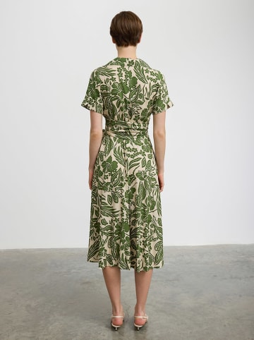 BGN Kleid in Beige/ Grün