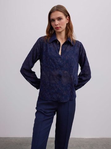 BGN Blouse donkerblauw