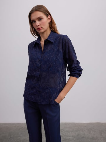 BGN Blouse donkerblauw